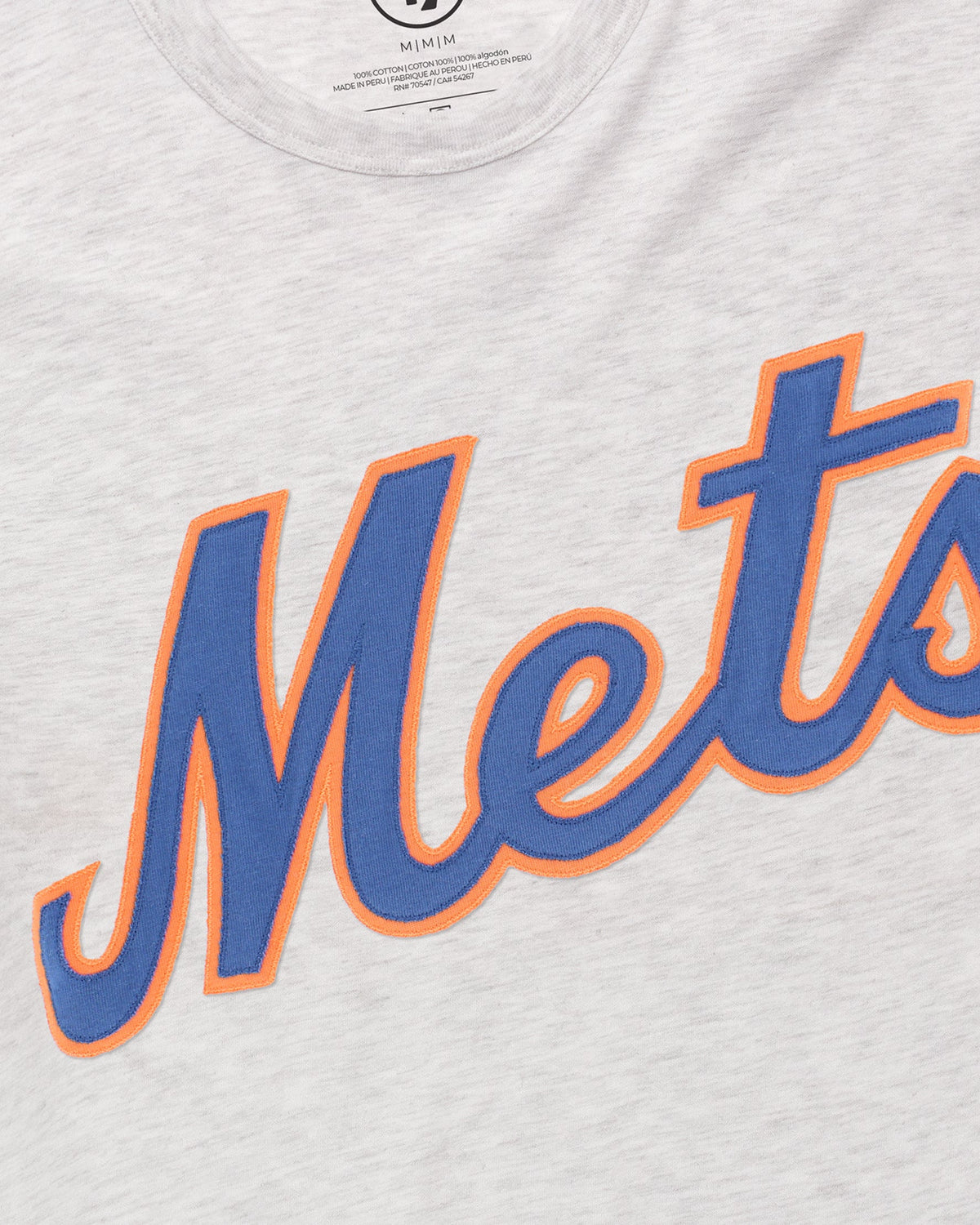 NEW YORK METS COOPERSTOWN FRANKLIN '47 FIELDHOUSE TEE