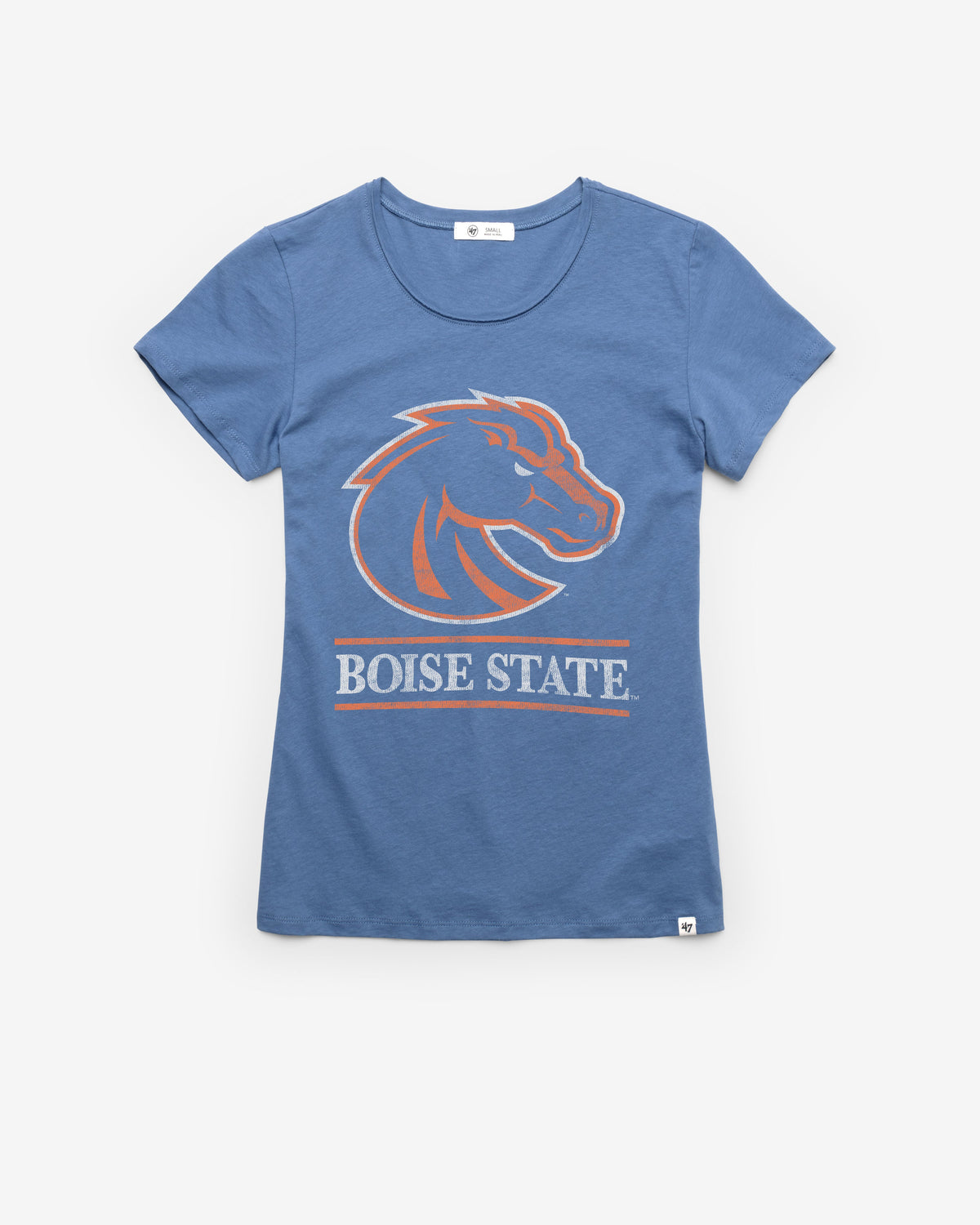 BOISE STATE BRONCOS FINELINE '47 FRANKIE TEE WOMENS