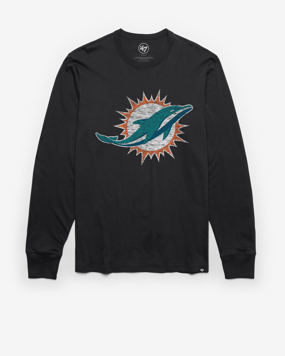 MIAMI DOLPHINS PREMIER '47 FRANKLIN LONG SLEEVE TEE
