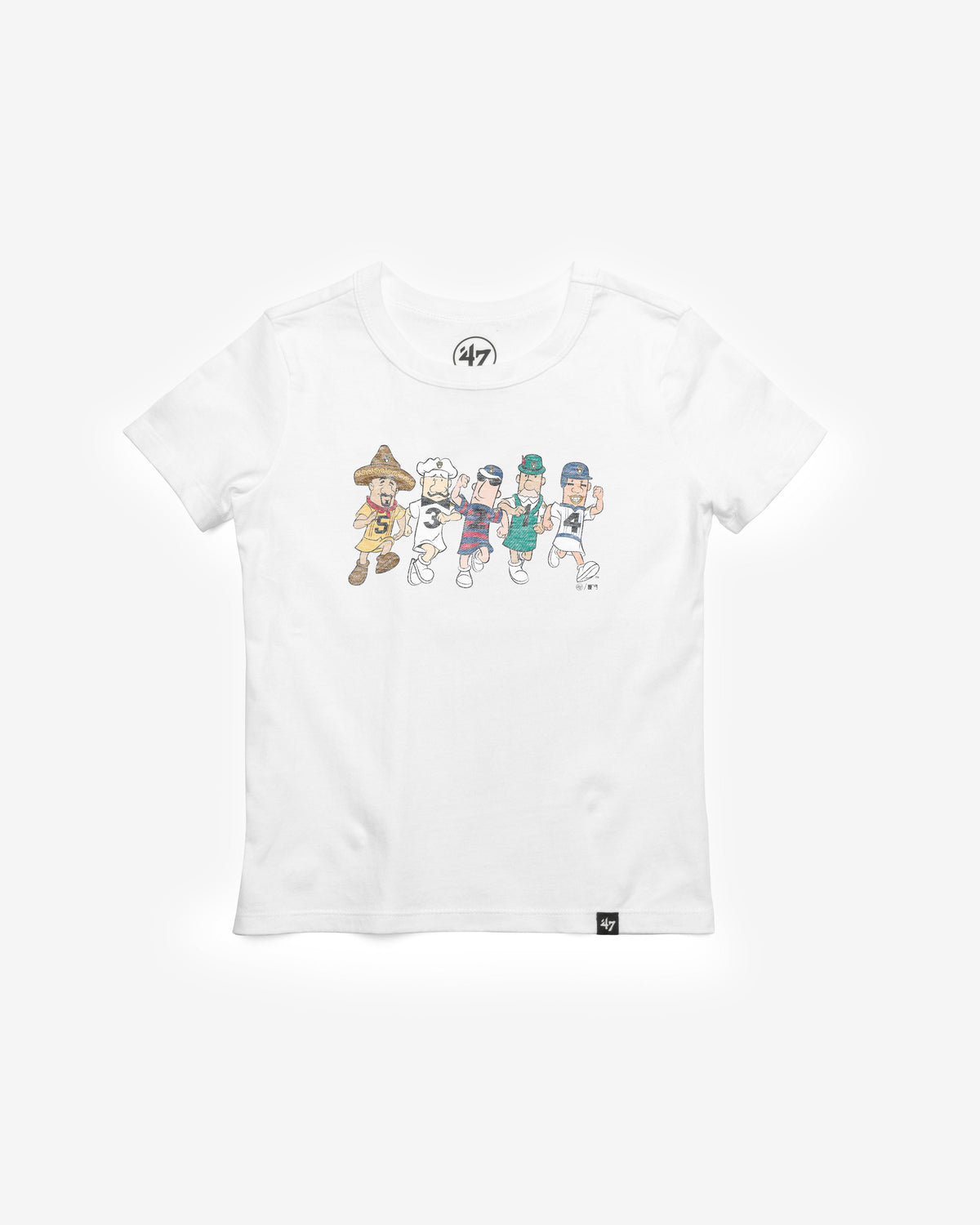 MILWAUKEE BREWERS MASCOT PREMIER '47 KID'S FRANKLIN TEE