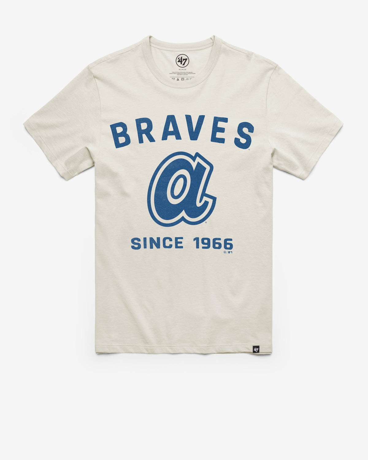ATLANTA BRAVES COOPERSTOWN DUSTER '47 FRANKLIN TEE