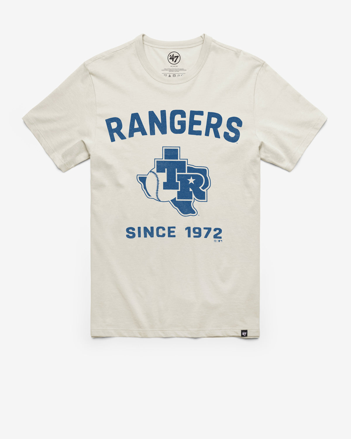 TEXAS RANGERS COOPERSTOWN DUSTER FRANKLIN TEE MEN