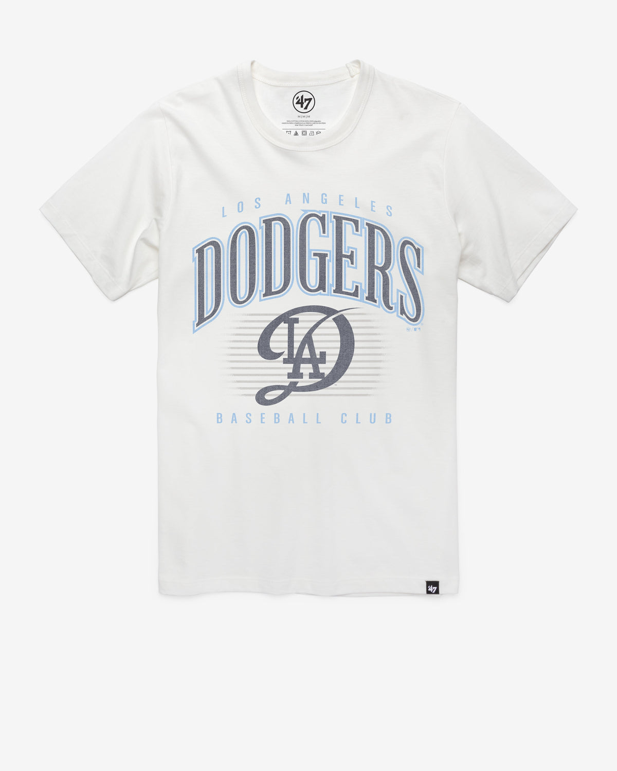 LOS ANGELES DODGERS CITY CONNECT DOUBLE HEADER '47 FRANKLIN TEE