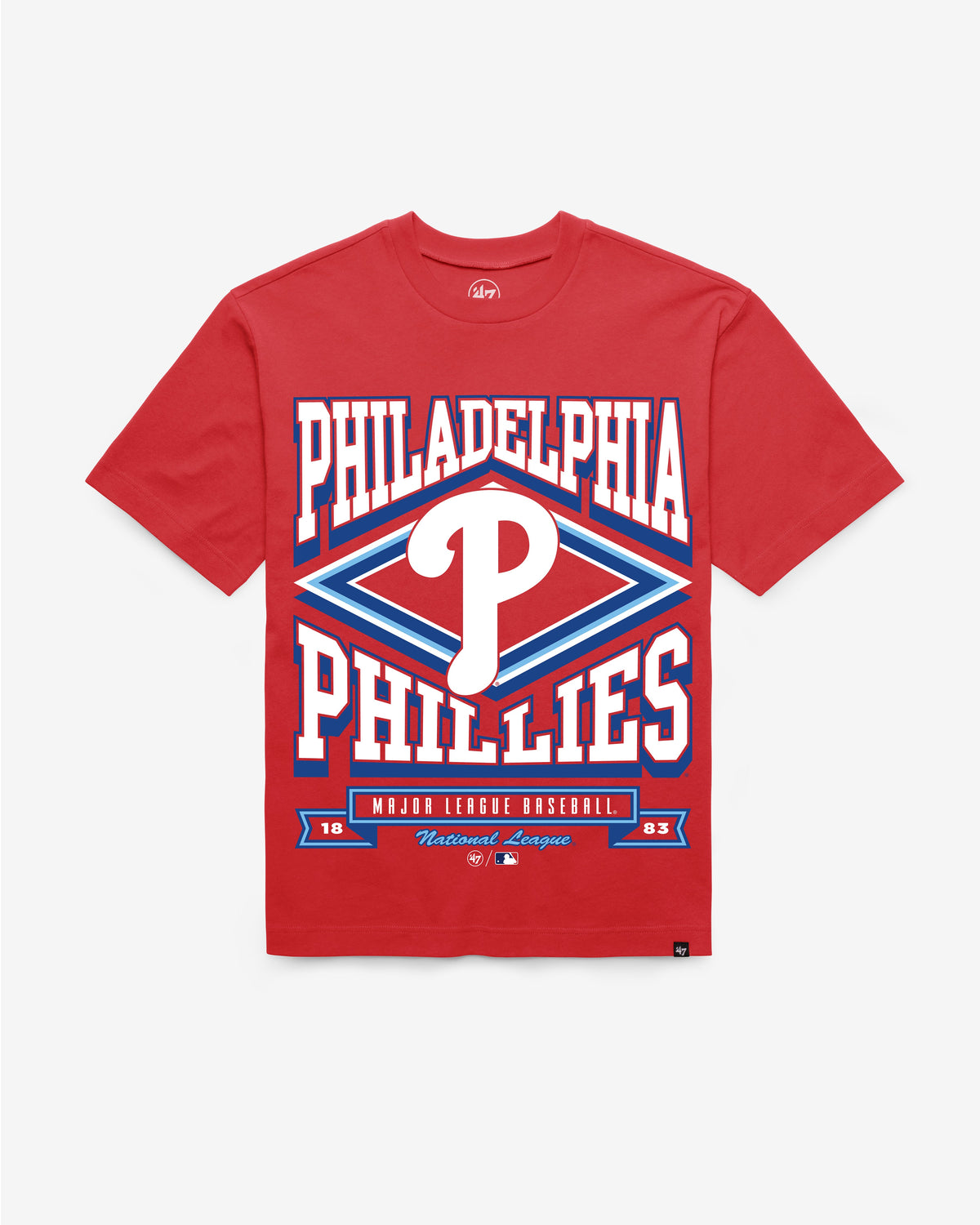 PHILADELPHIA PHILLIES HEATER '47 FOUNDATION TEE