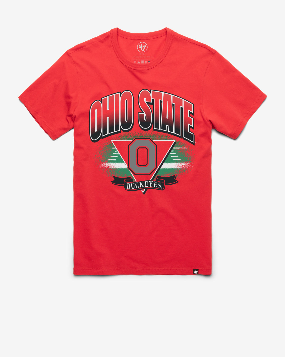 OHIO STATE BUCKEYES ARENA FADE '47 FRANKLIN TEE