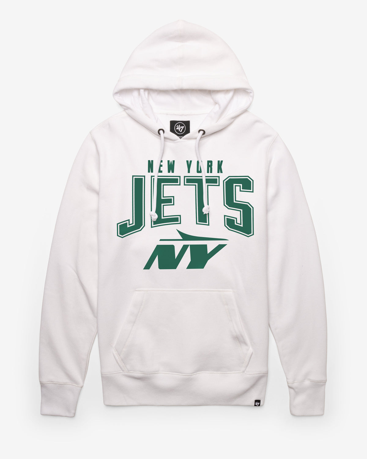 NEW YORK JETS TEAM ELEMENTS ARCH '47 HEADLINE HOOD