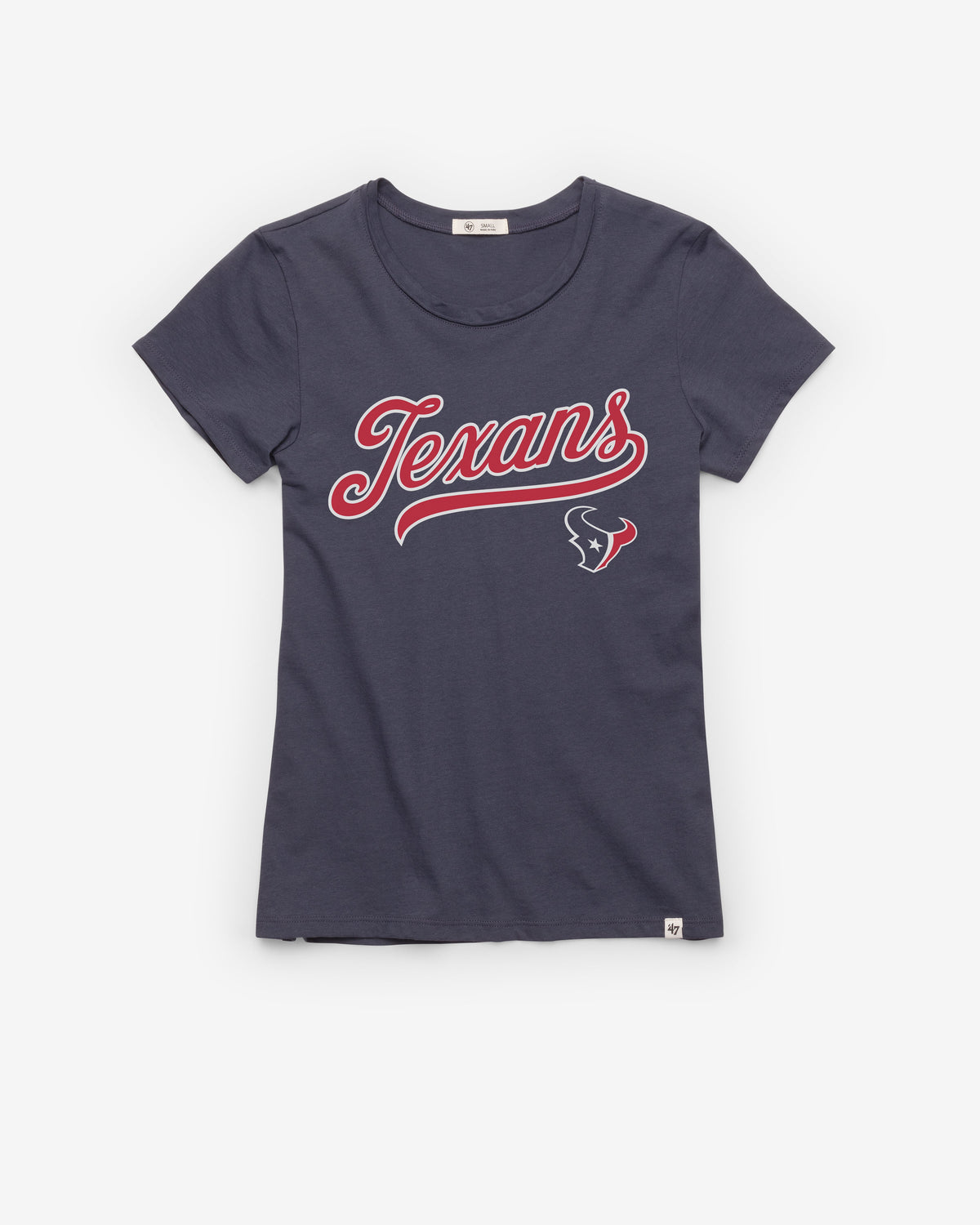 HOUSTON TEXANS TAIL SWEEP '47 FRANKIE TEE WOMENS