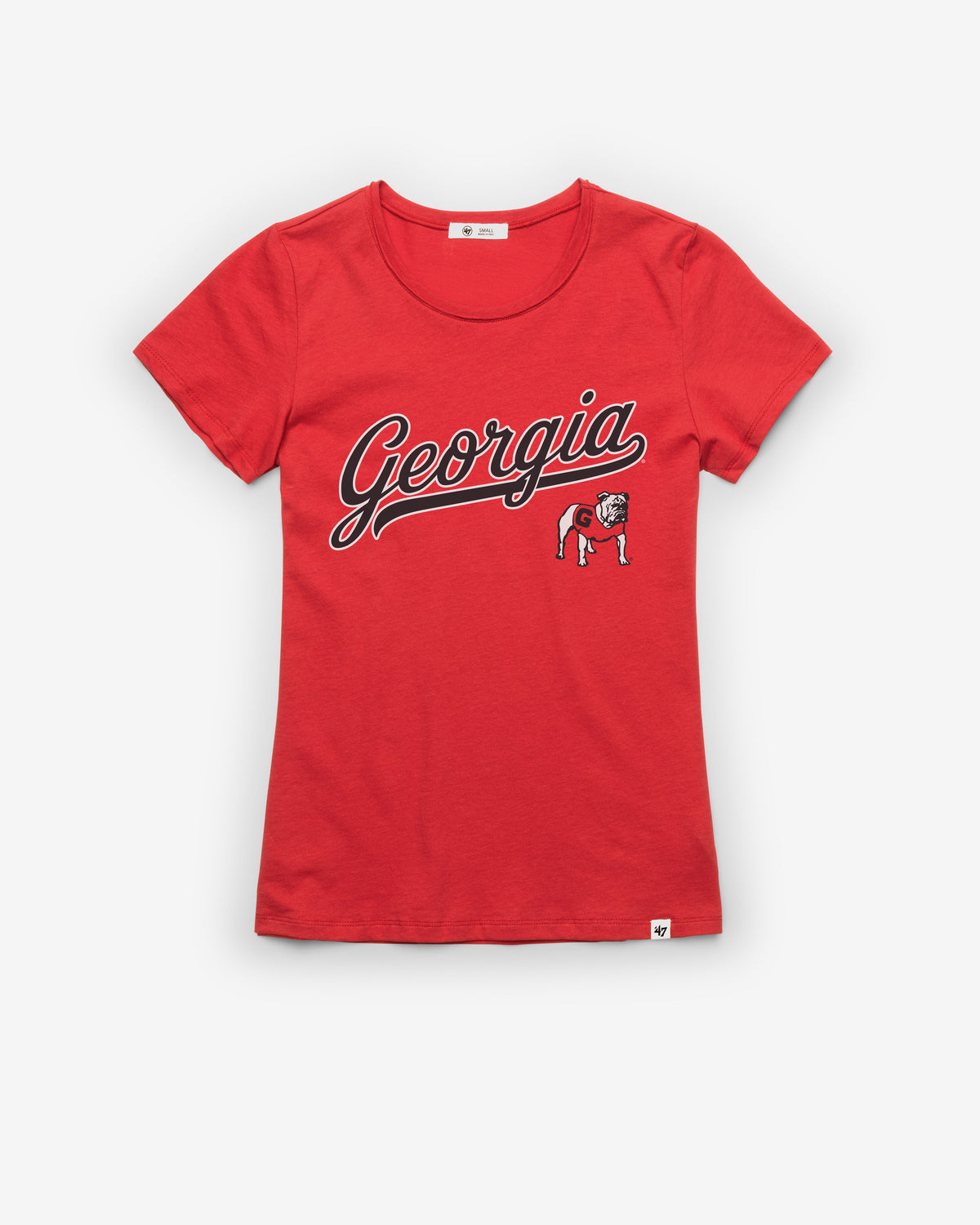 GEORGIA BULLDOGS TAIL SWEEP '47 FRANKIE TEE WOMENS