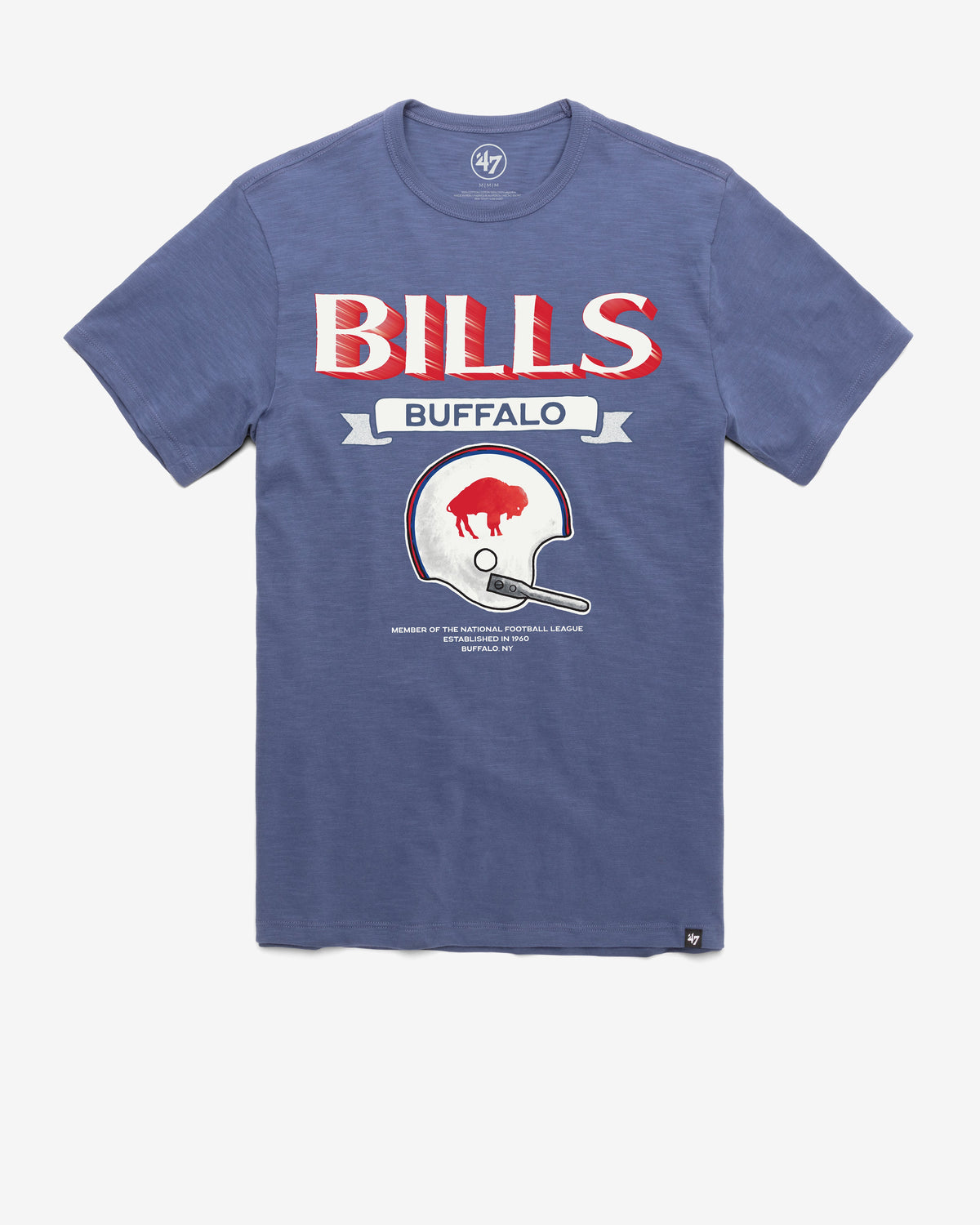 BUFFALO BILLS HISTORIC LONG HAUL '47 SCRUM TEE