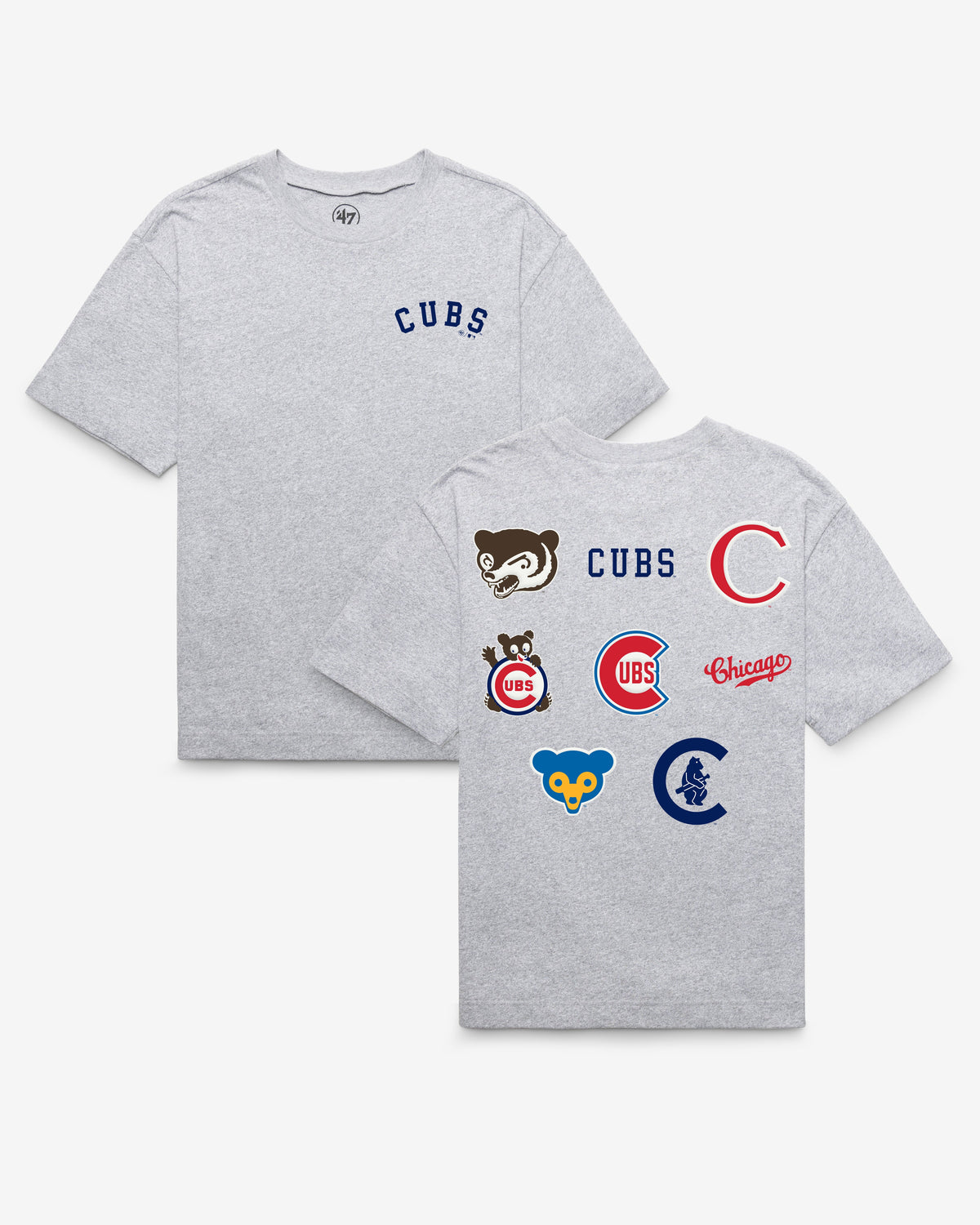 CHICAGO CUBS COOPERSTOWN HISTORY LOCK '47 FOUNDATION TEE