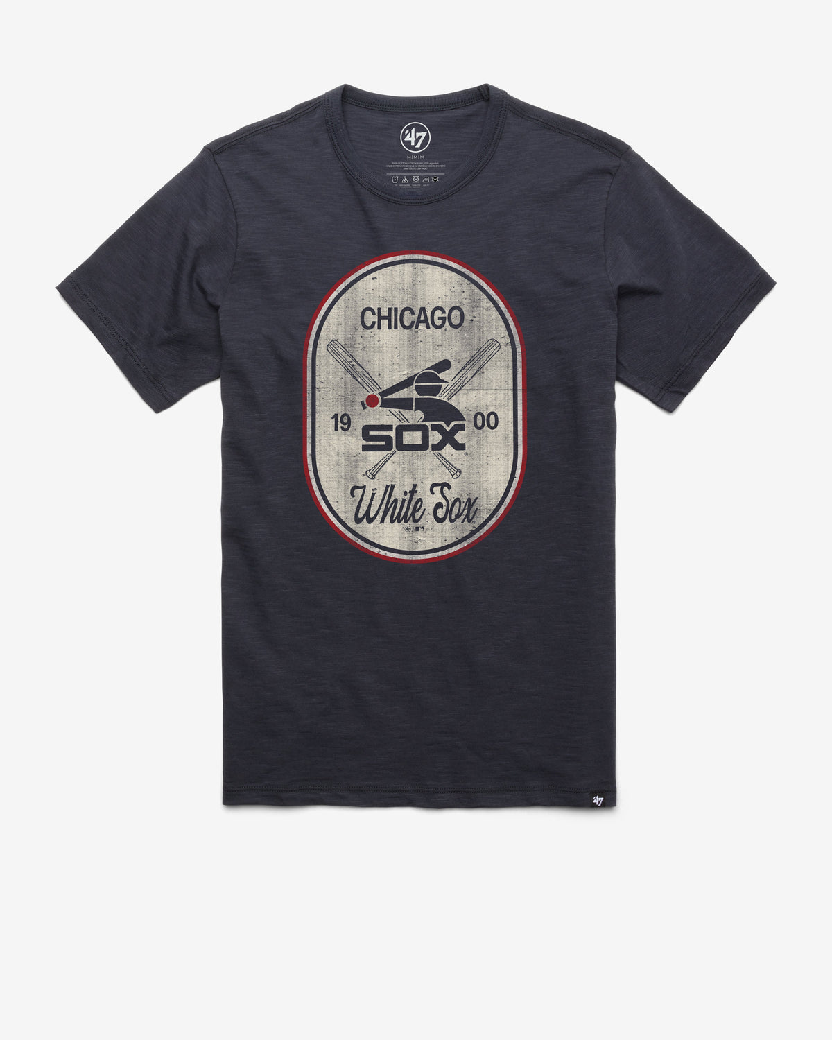 CHICAGO WHITE SOX COOPERSTOWN CROSS PATCH '47 SCRUM TEE