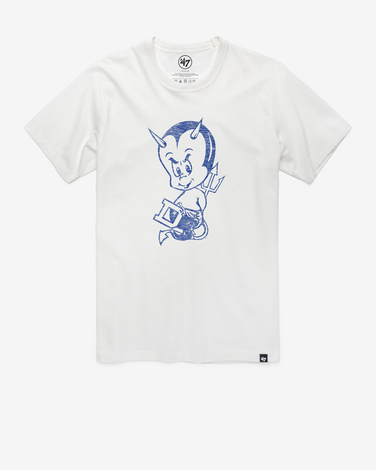 DUKE BLUE DEVILS VINTAGE PREMIER '47 FRANKLIN TEE