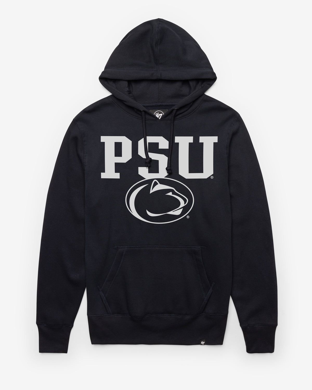 PENN STATE NITTANY LIONS STRAIGHT BLOCK '47 HEADLINE HOOD