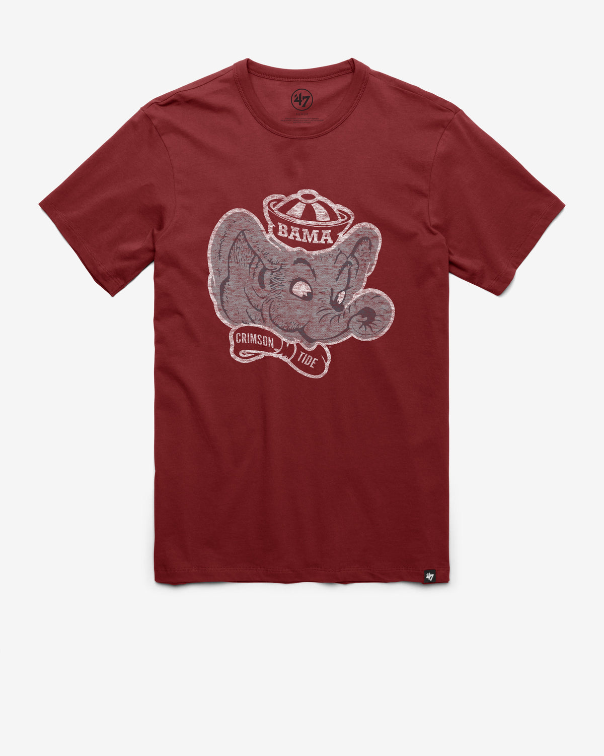 ALABAMA CRIMSON TIDE VINTAGE PREMIER '47 FRANKLIN TEE