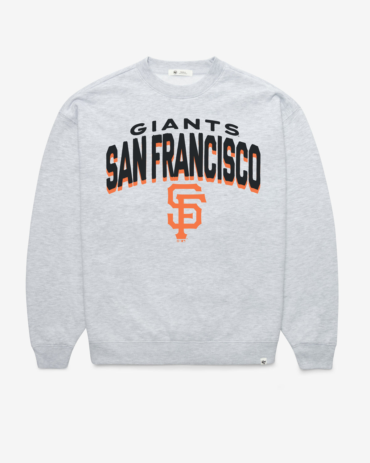 SAN FRANCISCO GIANTS CAMPUS ARCH CLOUD '47 OVERSIZED CREW WOMENS