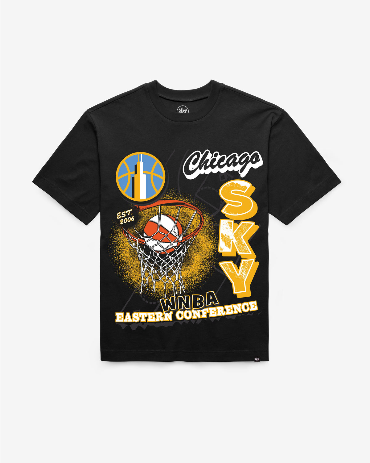 Chicago Sky Paint Drive '47 Foundation Tee