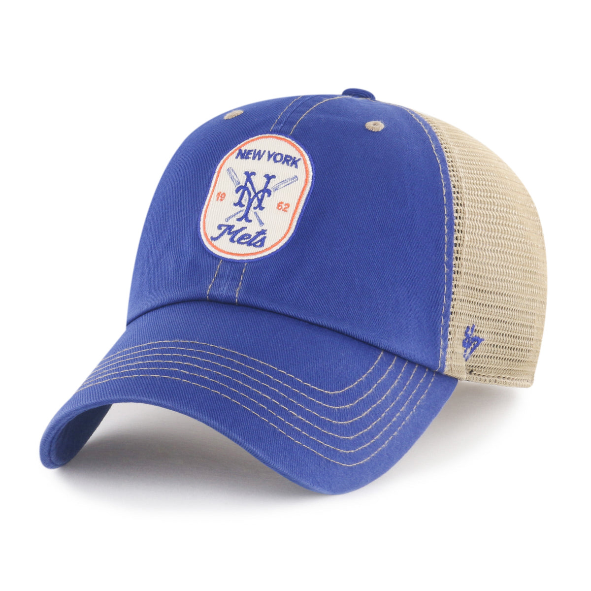 NEW YORK METS CROSSPATCH MESH '47 CLEAN UP