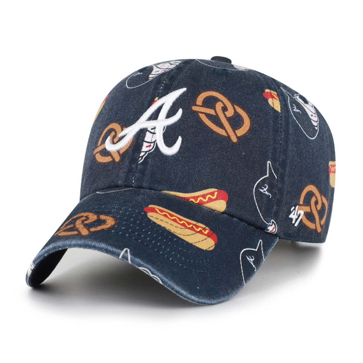 ATLANTA BRAVES PRINTFETTI KID'S '47 CLEAN UP