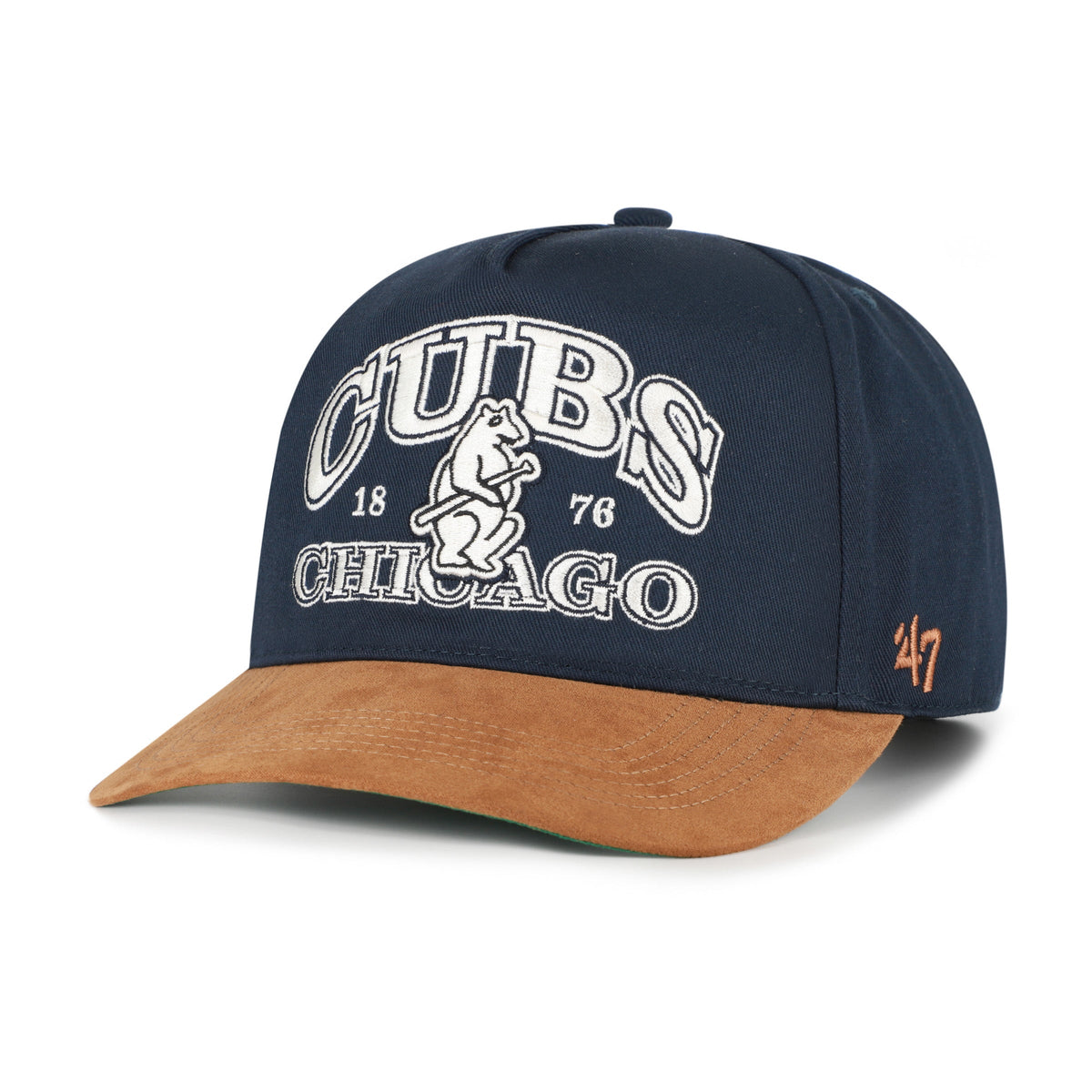 CHICAGO CUBS COOPERSTOWN BREAK WOOD SUEDE '47 HITCH