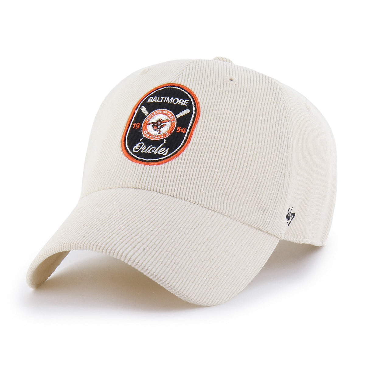 BALTIMORE ORIOLES COOPERSTOWN CROSSPATCH CORD '47 CLEAN UP