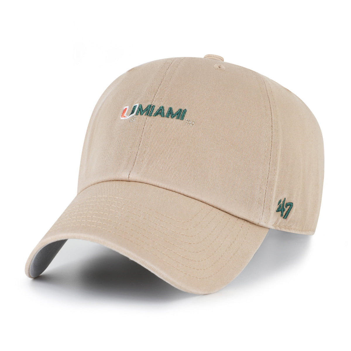 Miami Hurricanes Script '47 Clean Up