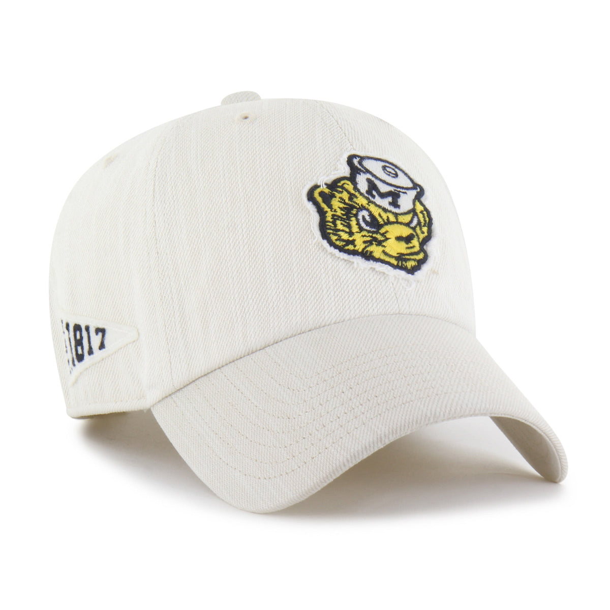 MICHIGAN WOLVERINES VINTAGE SLUB TWILL '47 CLEAN UP
