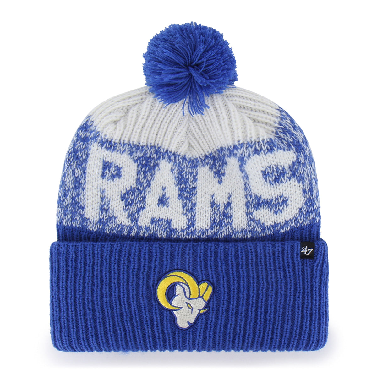 Los Angeles Rams Bone Chill '47 Cuff Knit