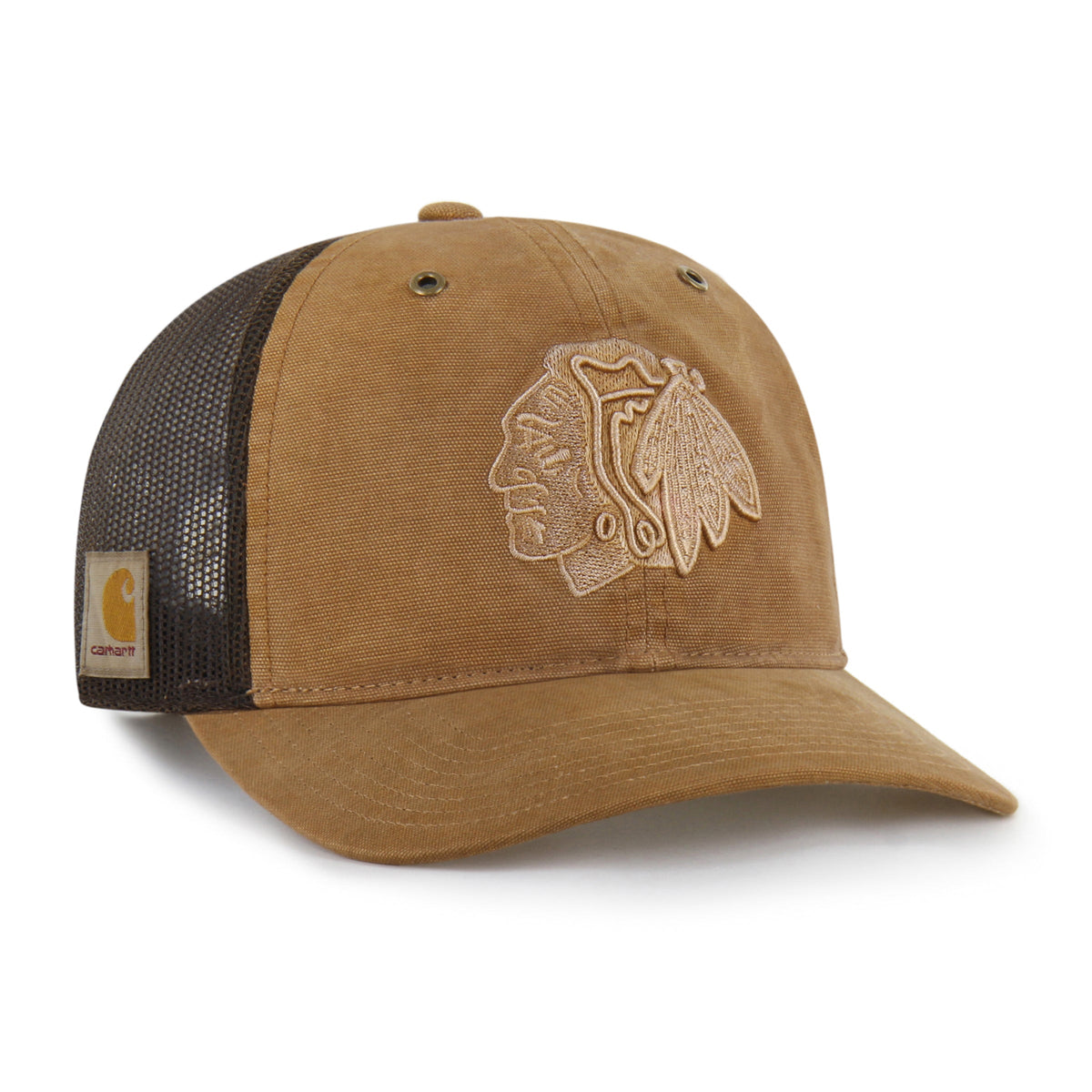 CHICAGO BLACKHAWKS CARHARTT DYED '47 TRUCKER RF RELAXED FIT