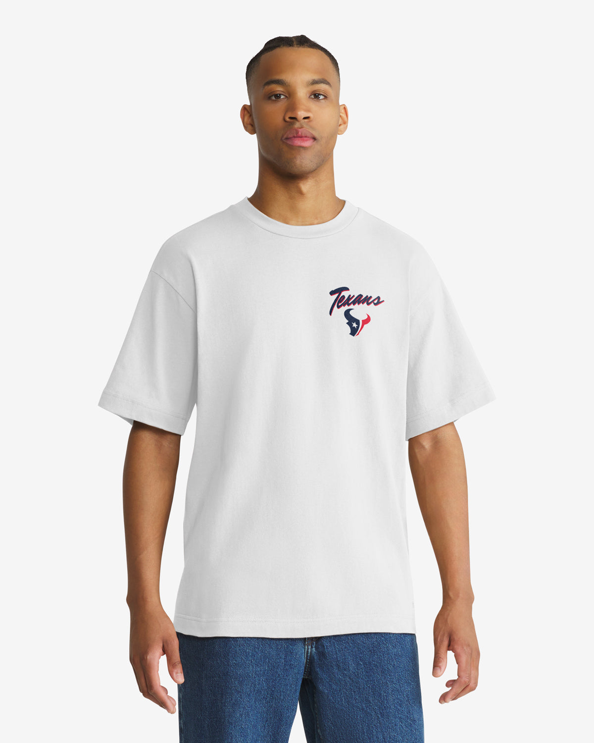 HOUSTON TEXANS BACKER SCRIPT ILLUSTRATED '47 FOUNDATION TEE