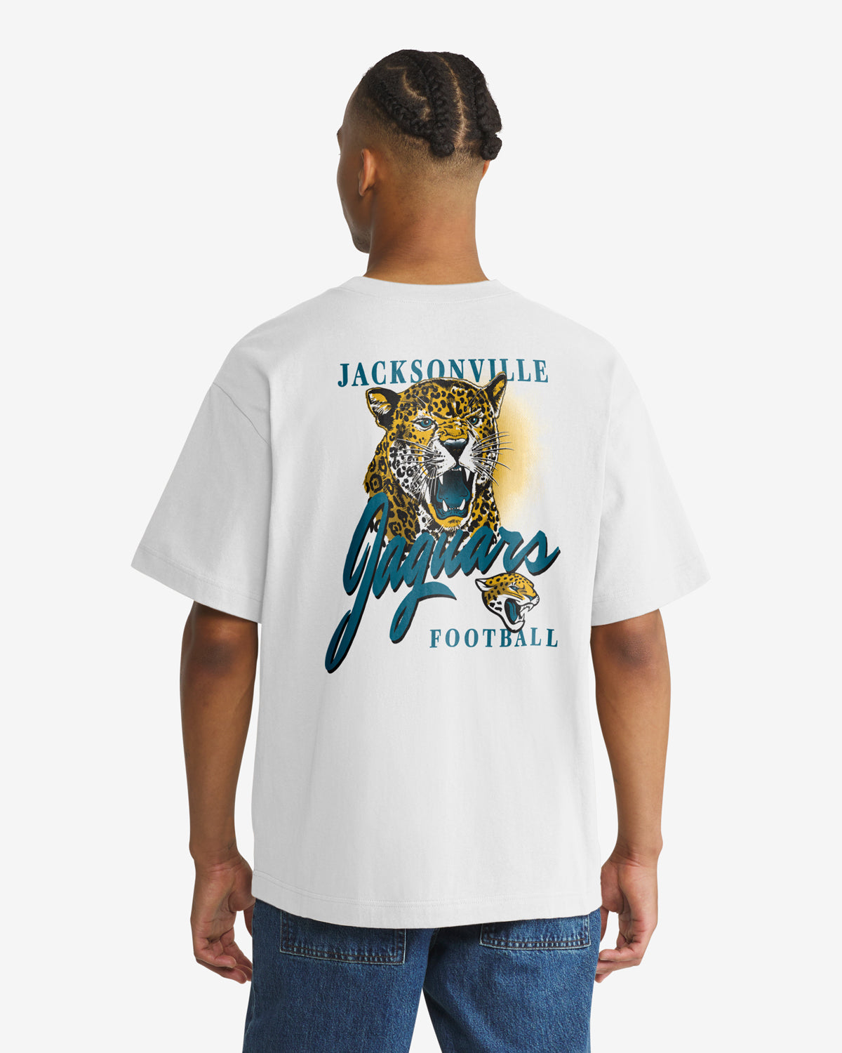 JACKSONVILLE JAGUARS BACKER SCRIPT ILLUSTRATED '47 FOUNDATION TEE