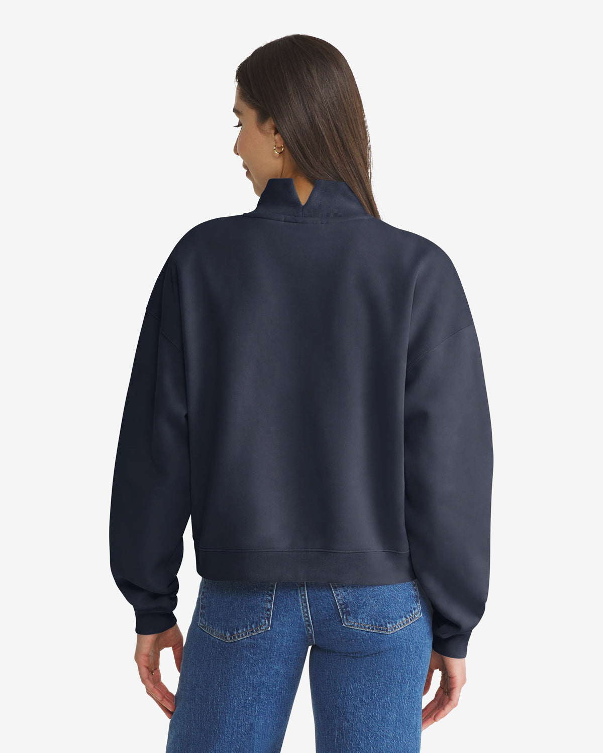 NOTRE DAME FIGHTIN IRISH VANTAGE '47 WOMEN'S MOCK NECK PULLOVER