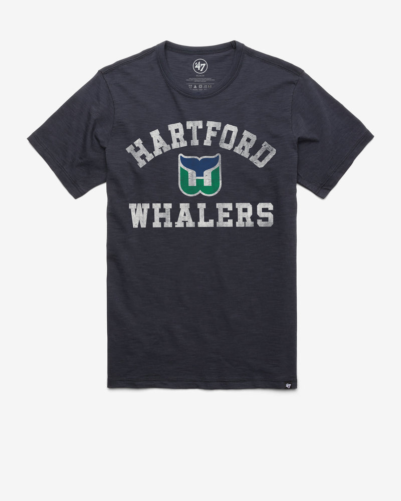 HARTFORD WHALERS VINTAGE ODESSA '47 SCRUM TEE