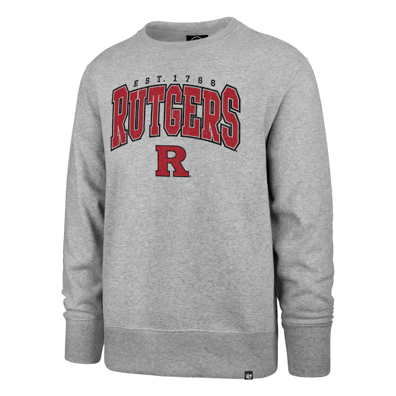RUTGERS SCARLET KNIGHTS VARSITY BLOCK '47 HEADLINE CREW