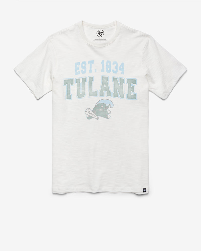 TULANE GREEN WAVE STADIUM WAVE '47 SCRUM TEE