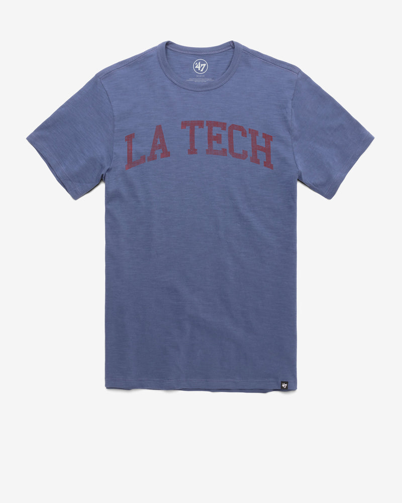 LOUISIANA TECH BULLDOGS GRIT WORDMARK '47 SCRUM TEE