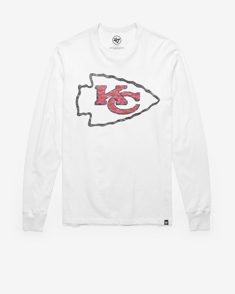 KANSAS CITY CHIEFS PREMIER '47 FRANKLIN LONG SLEEVE TEE