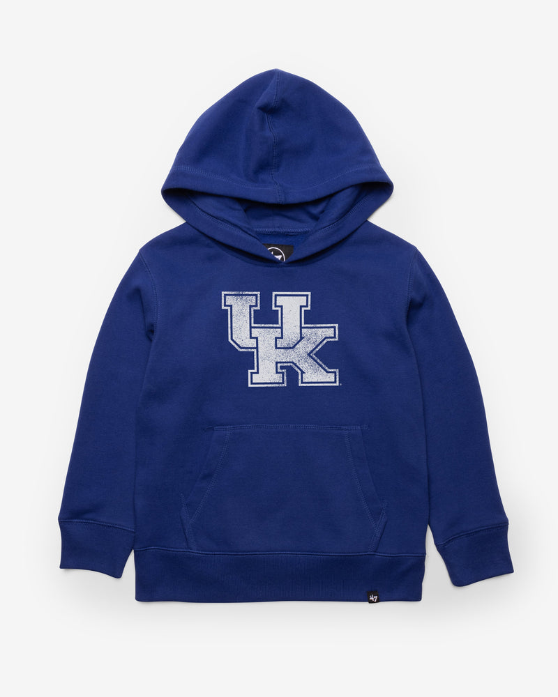 KENTUCKY WILDCATS DISTRESSED IMPRINT '47 KID'S HEADLINE HOOD