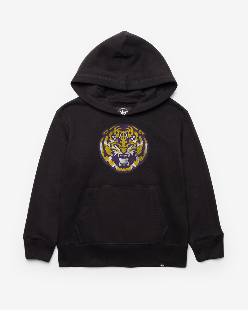 LOUISIANA STATE TIGERS LSU DISTRESSED IMPRINT '47 KID'S HEADLINE HOOD