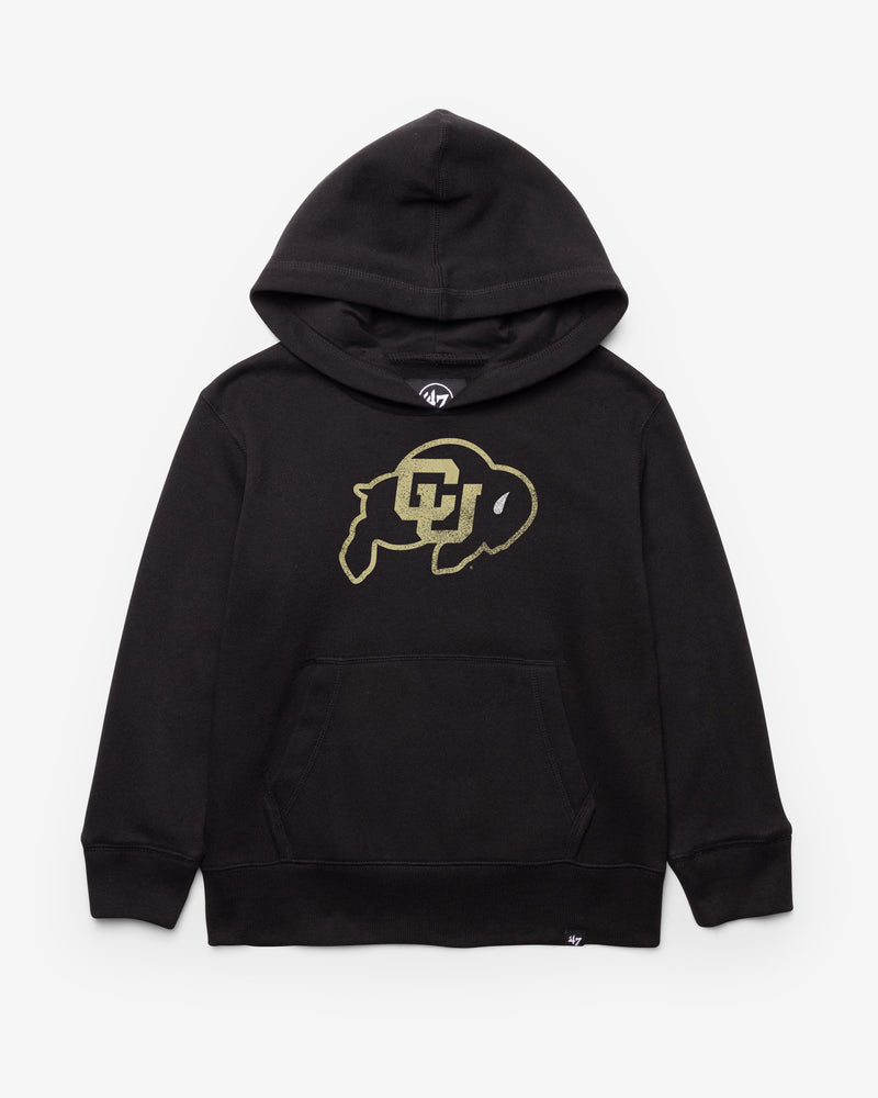 COLORADO BUFFALOES DISTRESSED IMPRINT '47 KID'S HEADLINE HOOD