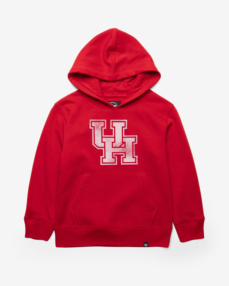 HOUSTON COUGARS DISTRESSED IMPRINT '47 KID'S HEADLINE HOOD