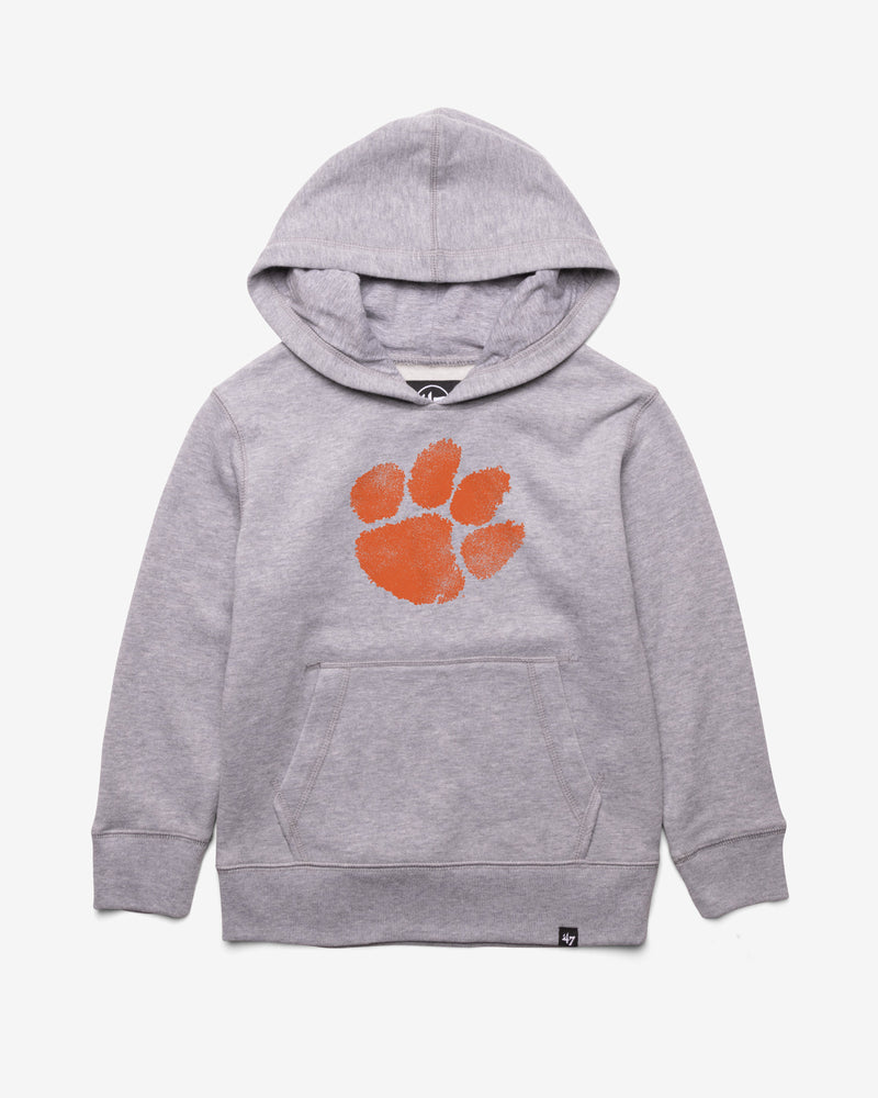 CLEMSON TIGERS DISTRESSED IMPRINT '47 KID'S HEADLINE HOOD