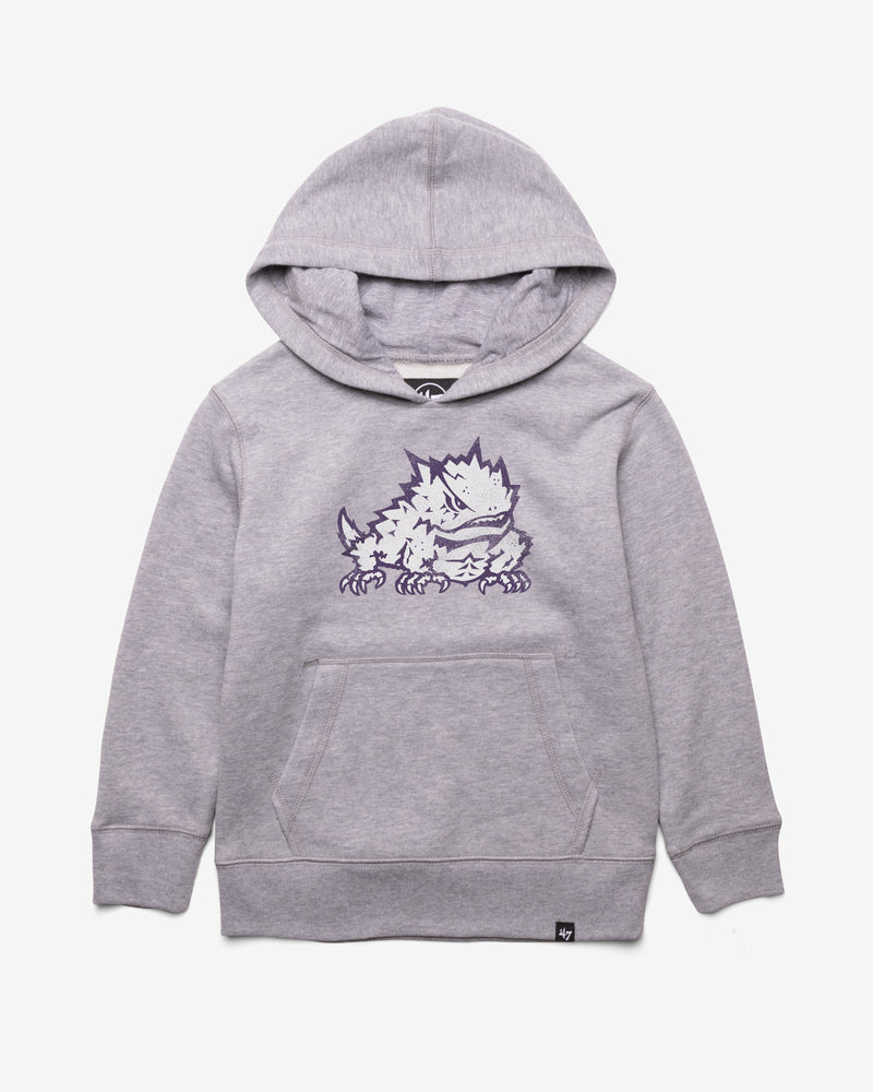 TEXAS CHRISTIAN HORNED FROGS DISTRESSED IMPRINT '47 KID'S HEADLINE HOOD