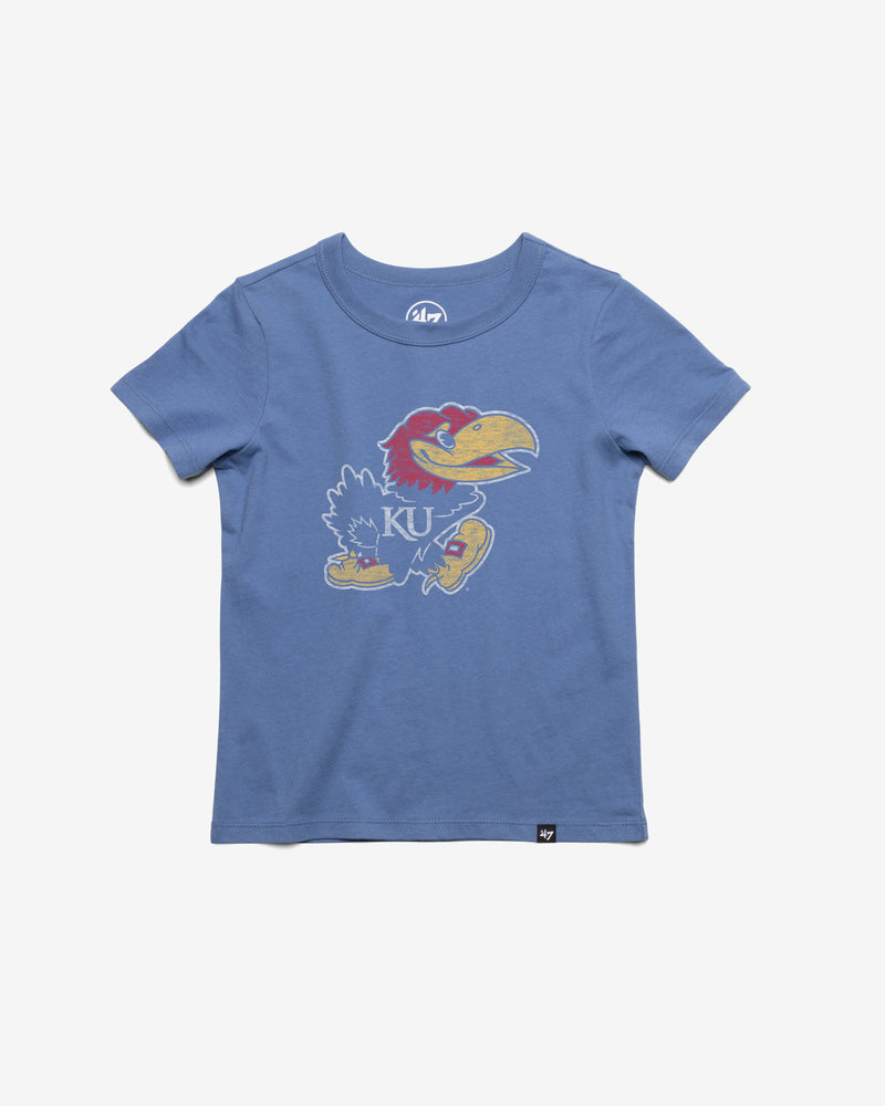 KANSAS JAYHAWKS PREMIER '47 KID'S FRANKLIN TEE