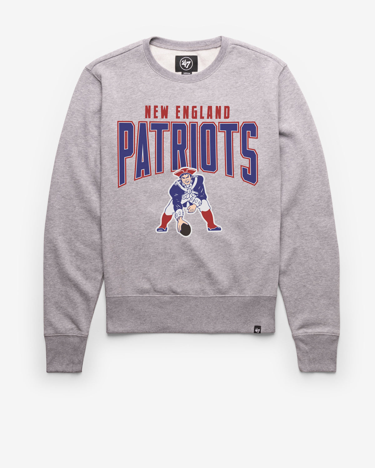NEW ENGLAND PATRIOTS HISTORIC TEAM ELEMENTS ARCH '47 HEADLINE CREW