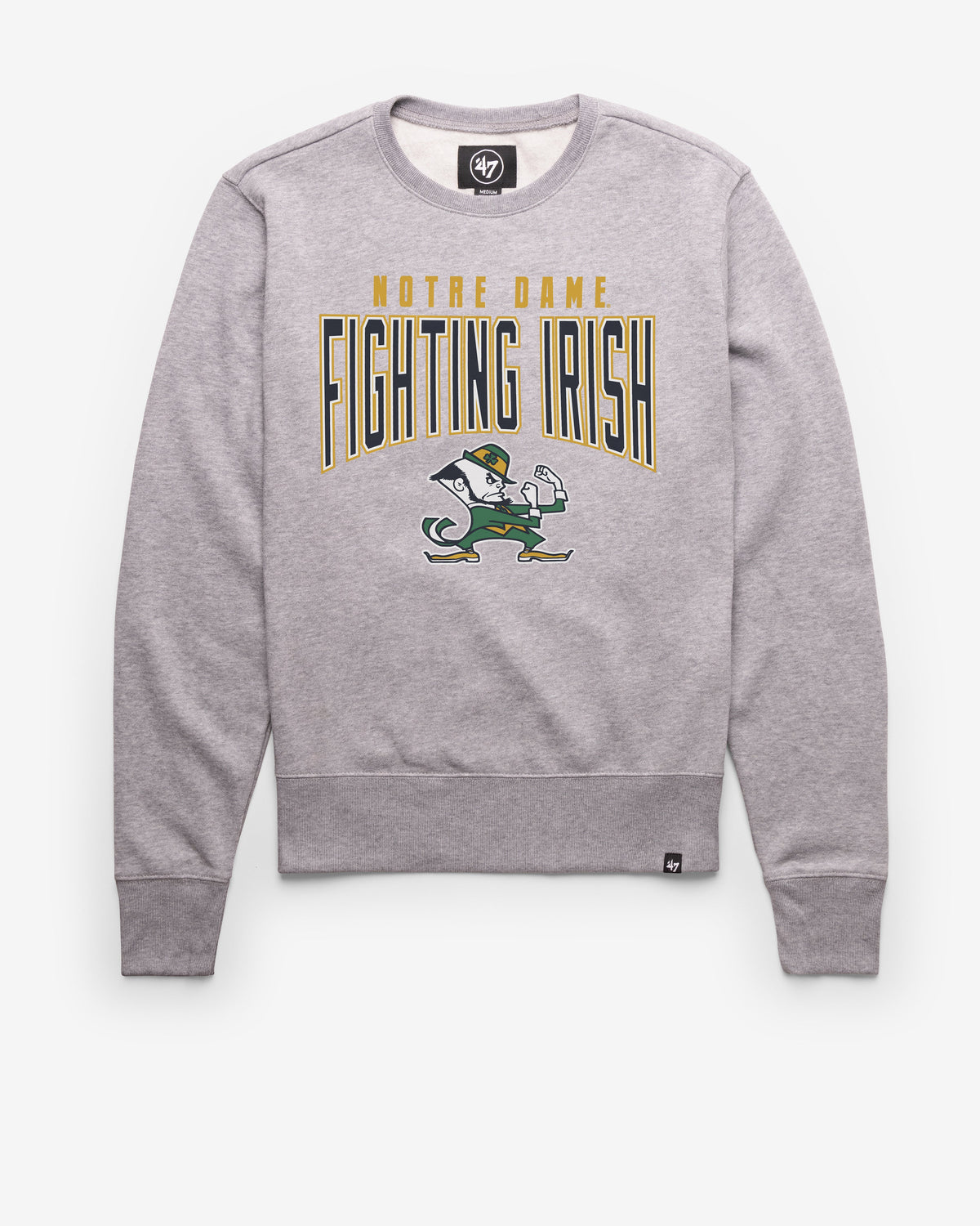 NOTRE DAME FIGHTING IRISH TEAM ELEMENTS ARCH '47 HEADLINE CREW