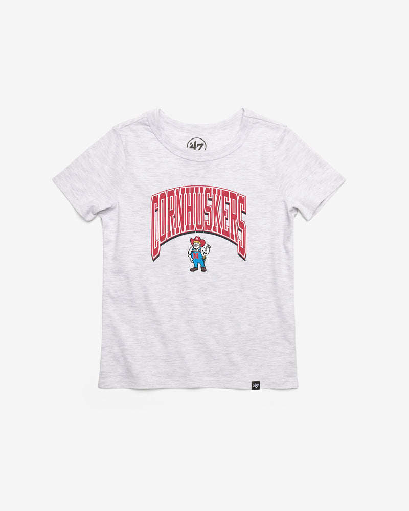 NEBRASKA CORNHUSKERS WALK TALL '47 FRANKLIN TEE KIDS