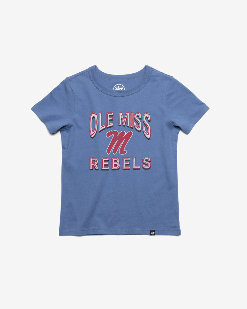 MISSISSIPPI REBELS FAN OUT '47 KID'S FRANKLIN TEE