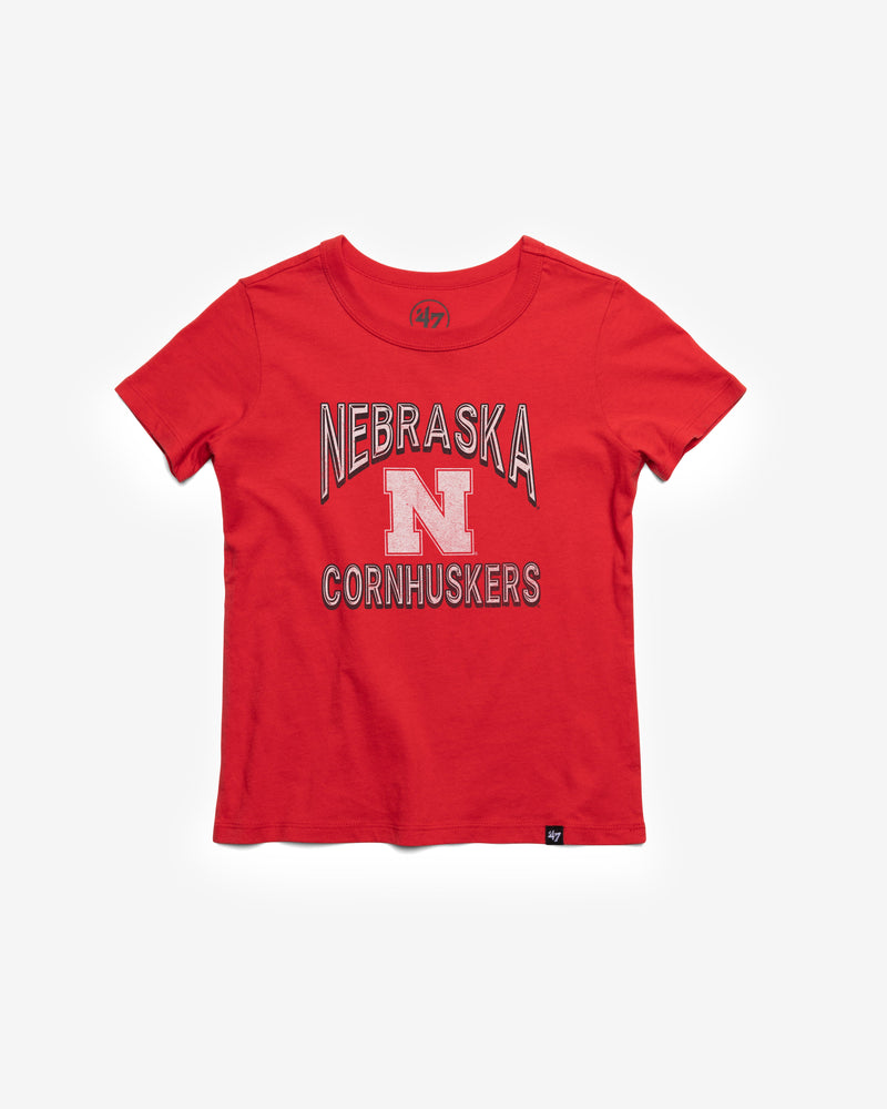 NEBRASKA CORNHUSKERS FAN OUT '47 KID'S FRANKLIN TEE