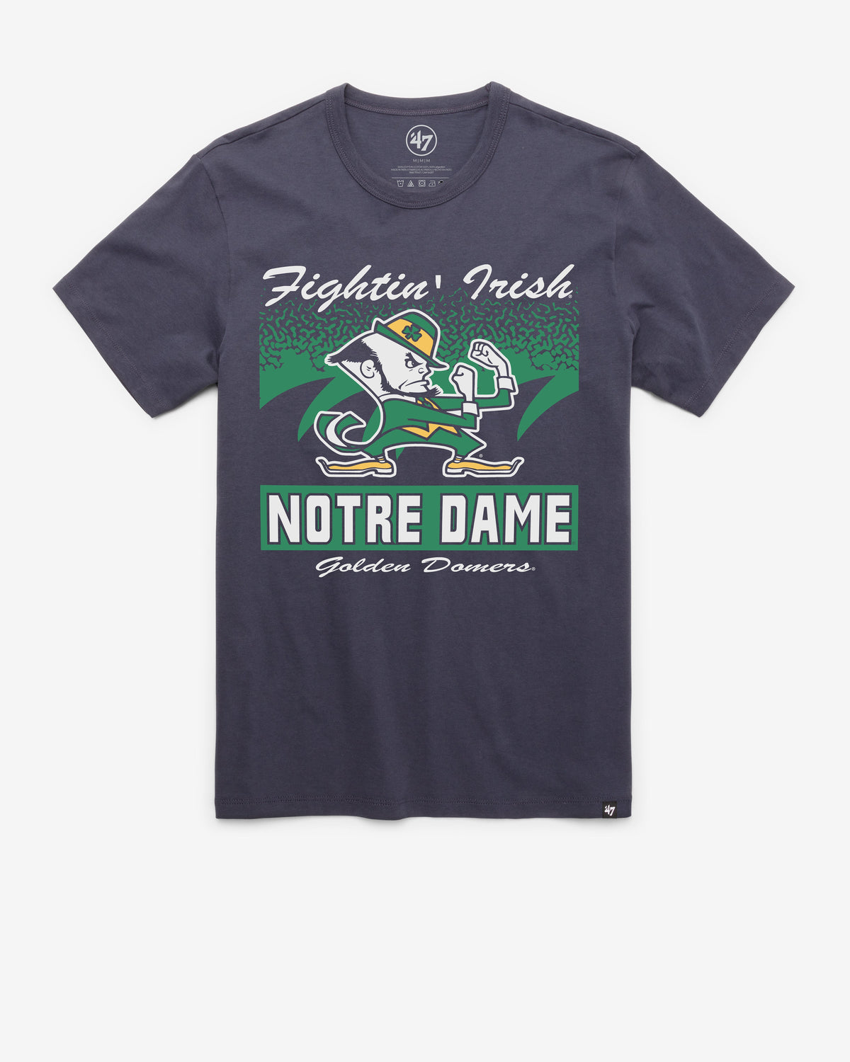 NOTRE DAME FIGHTIN IRISH WAVER '47 FRANKLIN TEE