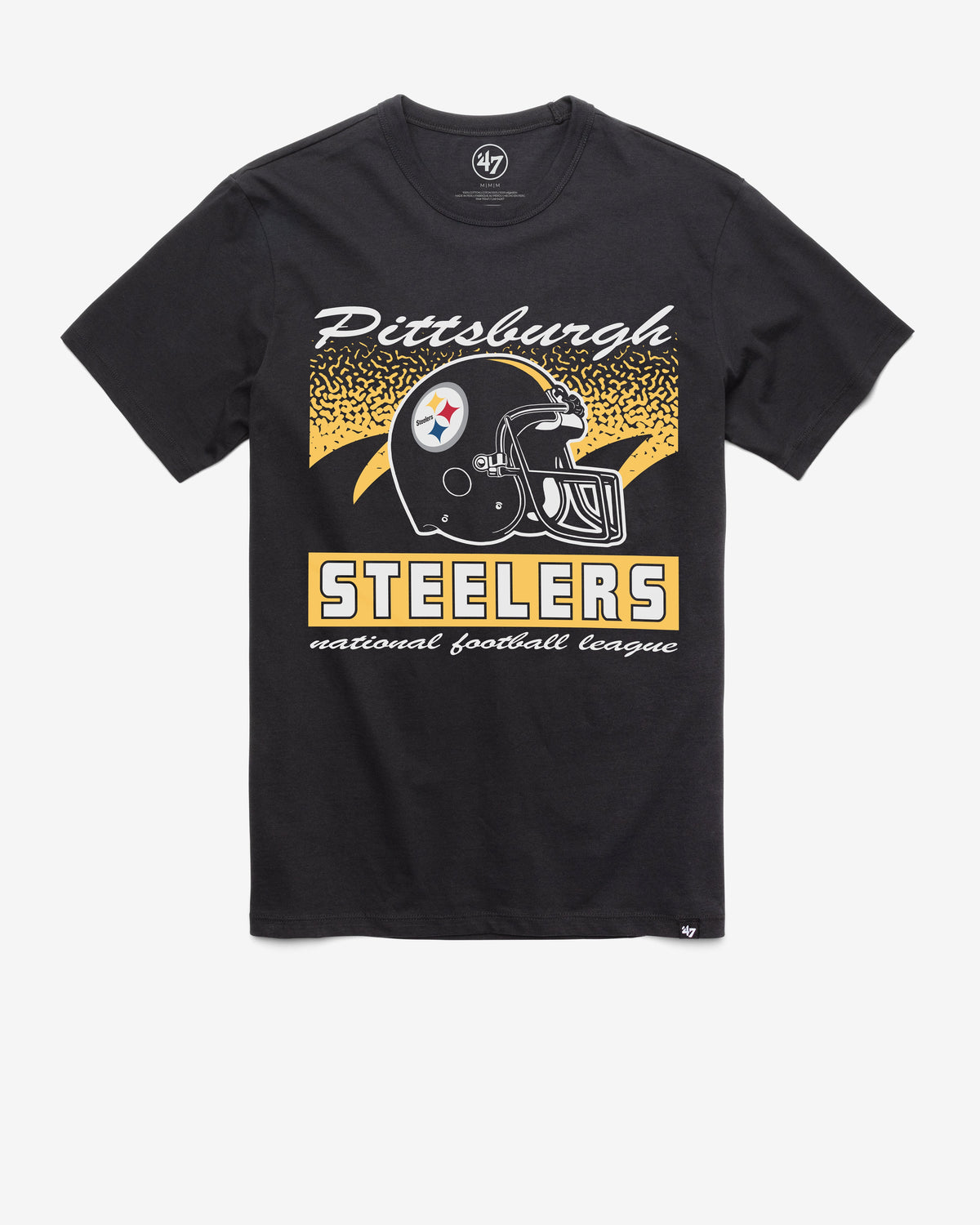 PITTSBURGH STEELERS HISTORIC WAVER '47 FRANKLIN TEE